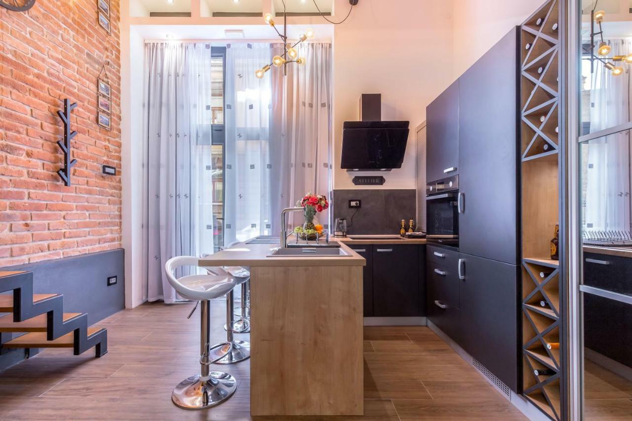 Studio apartment Atelier Fiume Esterno foto