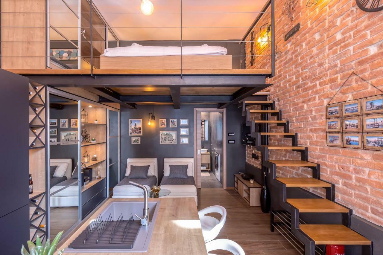 Studio apartment Atelier Fiume Esterno foto