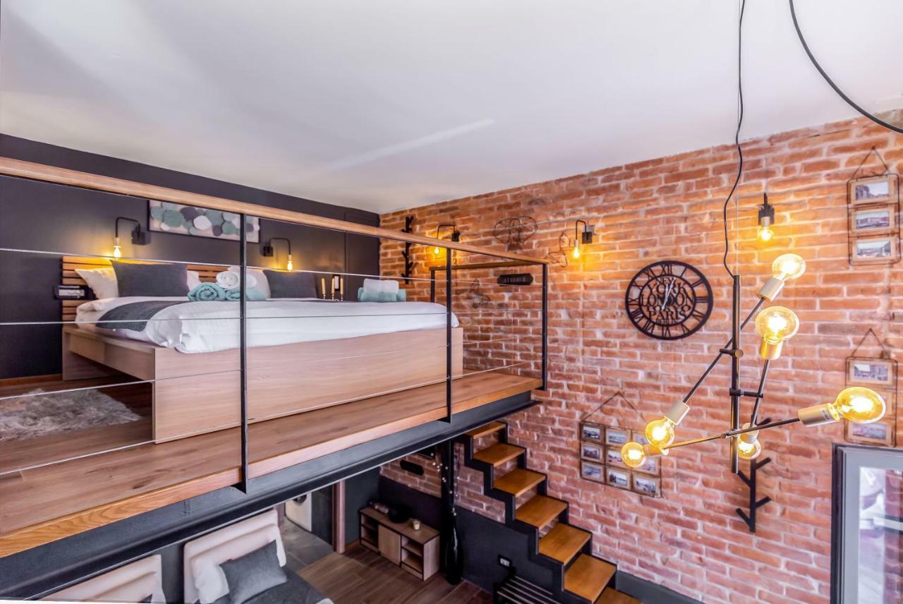 Studio apartment Atelier Fiume Esterno foto